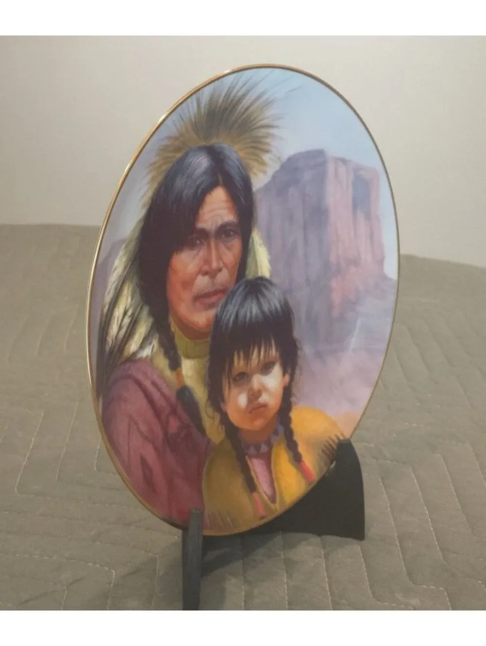 Vintage 1987 Gregory Perillo | The Cheyenne Nation Collectible Decorative Plate